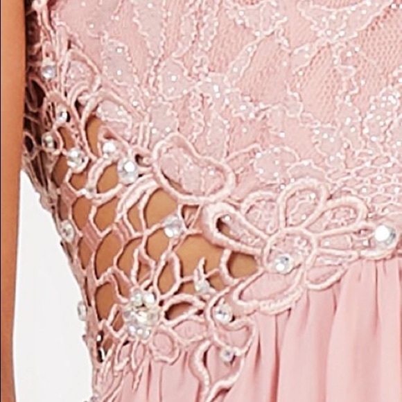 Pink Bridesmaid Dress - Picture 3 of 8